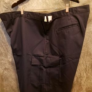 Men's 52" Navy Cargo Shorts